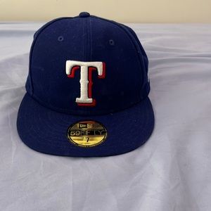 Custom Texas Rangers Size 7 hat